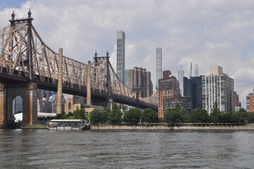 Obraz premium Queensboro bridge in New York