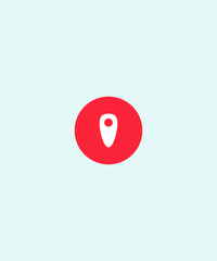 Illustration vector graphic of address or location position. maps icon