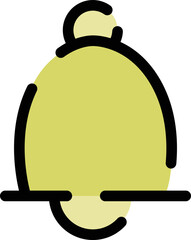 カラー点線アイコン　鈴