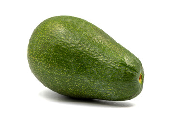 Avocado isolated on a white background. Clipping Path. Full depth of field. close up