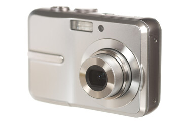 Digital camera on white