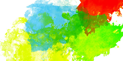 watercolor hand painted watercolor splashed, multi-color variation for new year creative collection 2023 raw quality unique branded design.