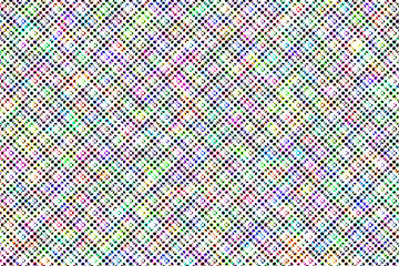 Abstract  random misty halftone pattern.colorful line and dots. for background usage.
