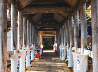 Sacred temple in Gunma, Japan