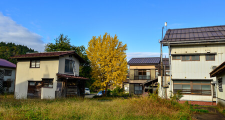 Small town of Gunma, Japan