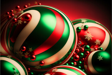 abstract christmas background, christmas ornament, christmas bauble, christmas 3d background art, christmas ball decorate
