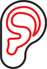 ear treatment Vector Icon
