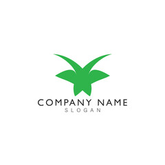 Tree leaf logo template design vector , icon illustration