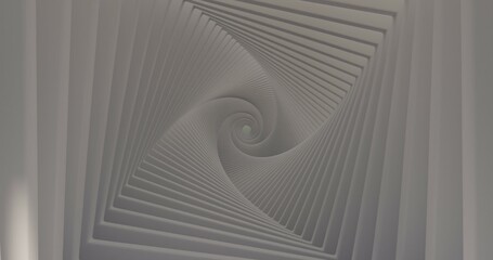 Naklejka premium abstract 3d background spiral made in blender