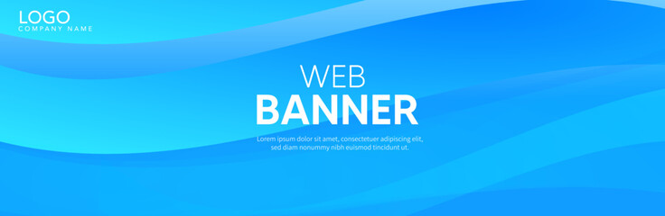 blue abstract background, Abstract blue background with lines, Blue banner