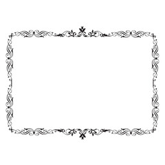frames in vintage style with elements of ornament, art, pattern, background, texture, Vector illustration eps 10, Art.