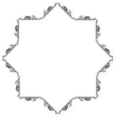 frames in vintage style with elements of ornament, art, pattern, background, texture, Vector illustration eps 10, Art.