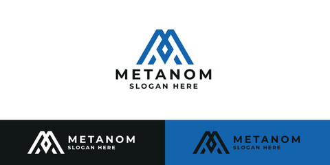 Metanom Letter M Logo
