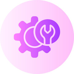 settings gradient icon