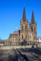 Fototapeta na wymiar Church of St. Nicholas in Kamianske