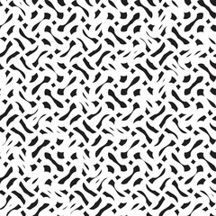 Seamless pattern with lines.Unusual poster Design .Black Vector stripes .Geometric shape. Endless texture