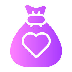 donation gradient icon