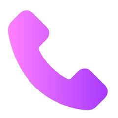 phone call gradient icon