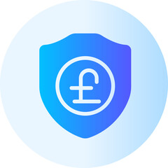 Obraz premium agent gradient icon