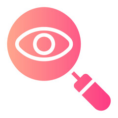 magnifier gradient icon