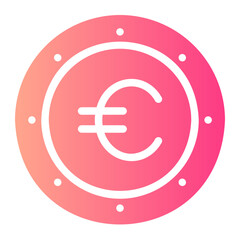 coin gradient icon