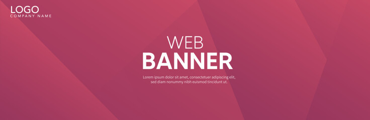 Pink background, Pink background with wave, Banner