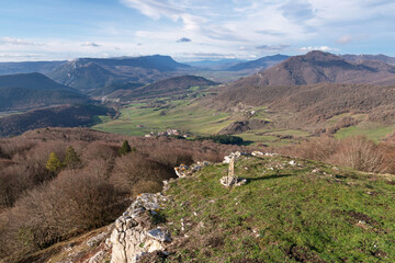 Arriaundi Mount. Larumbe, Gulina Valley. The Sakana in the background