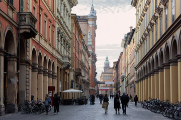 Bologna. Palazzi di Via dell'Indipendenza
