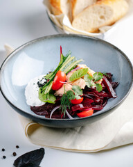 salad with tuna and vegetables