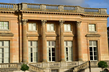 Versailles; France - november 19 2022 : the Marie Antoinette estate