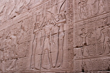 Temple of Edfu in the morning, Egypt 