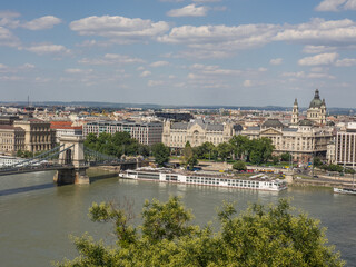 Obraz premium Budapest an der Donau