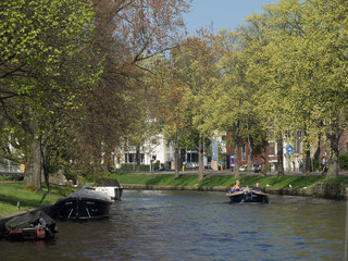 Die Stadt Haarlem in den Niederlanden