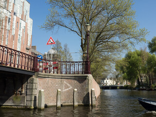 Die Stadt Haarlem in den Niederlanden