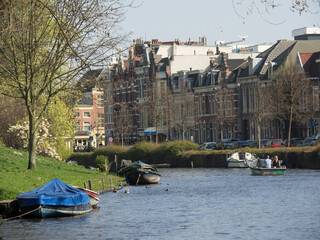 Die Stadt Haarlem in den Niederlanden