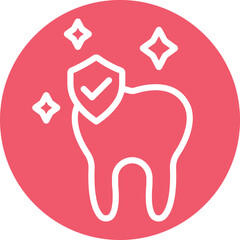 teeth treatment Vector Icon
