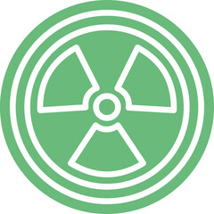 Nuclear Energy Vector Icon
