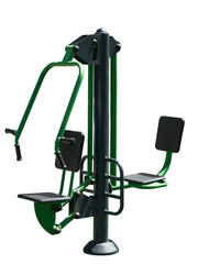 Outdoor trainer for sports. Isolated image.
