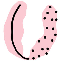 Abstract Shape Hand drawn