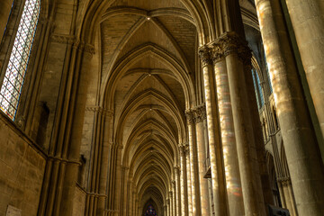 interior of saint cathedral czech