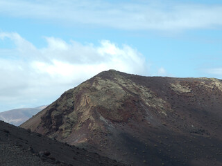 Die Vulkaninsel Lanzarote in  Spanien