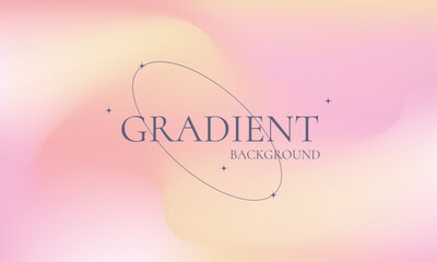 Trendy warm soft gradient background design. Modern bright mesh gradient vector, elegant soft blur texture, dynamic abstract cover Minimalist Holographic Fluid Wallpaper.