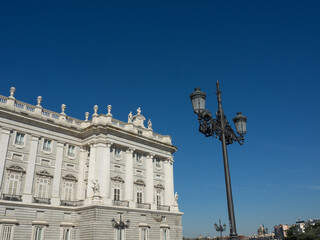 Fototapeta na wymiar Die spanische Hauptstadt Madrid