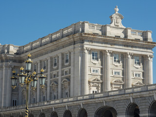 Die spanische Hauptstadt Madrid