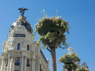 Die spanische Hauptstadt Madrid