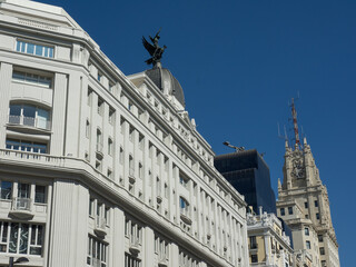 Die spanische Hauptstadt Madrid