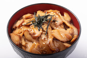 鶏チャーシュー照り焼き丼