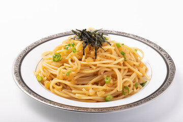 数の子のパター醤油パスタ
