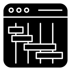 Premium download icon of web layout 