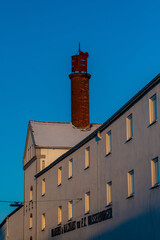 Ein Schornstein in Dingolfing